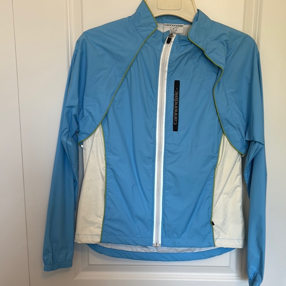 Cannondale Mprphis Shell Blue and White  Convertible‎ Jacket